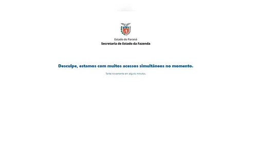 Site para acessar guias do IPVA está 