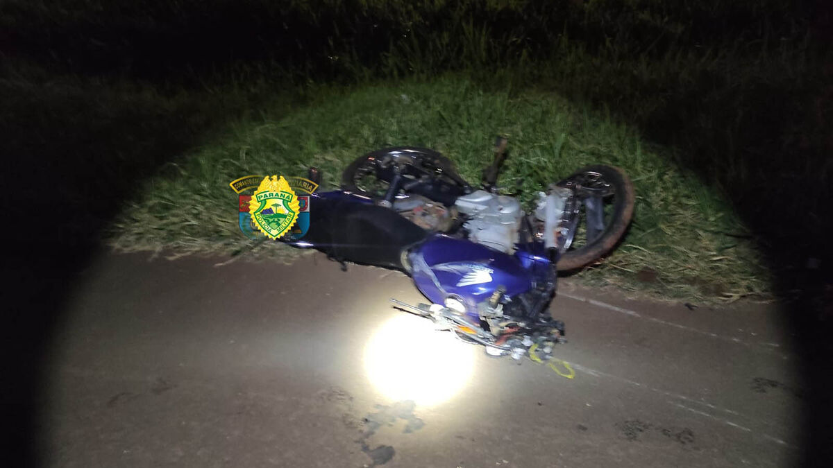 Motociclista morre após batida frontal com carro na PR-466 em Ivaiporã