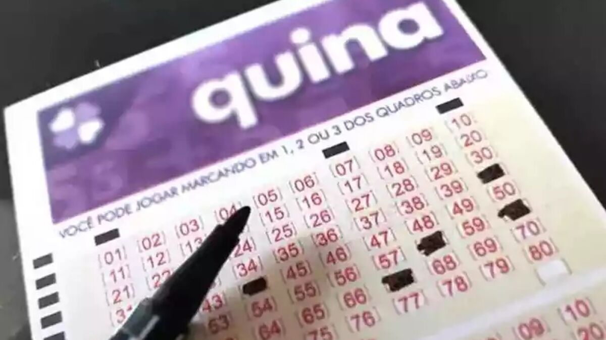Veja o resultado da Quina concurso 6720 deste sábado (03)