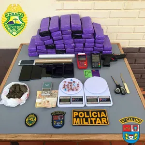 A ação policial foi no Jardim Aeroporto