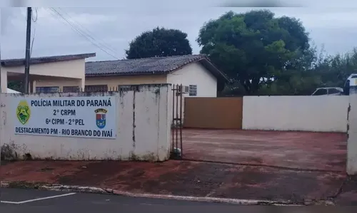 PM acompanha caso de surto psicótico em hospital de Rio Branco do Ivaí