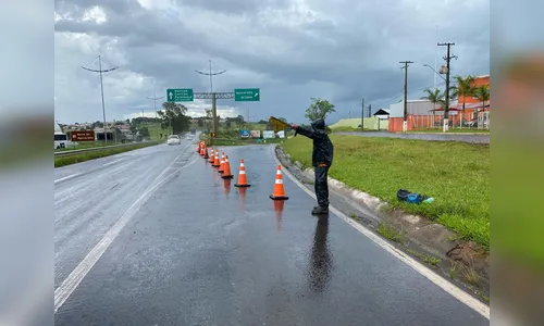 Obras no prolongamento da BR-369 afetam trânsito em Apucarana