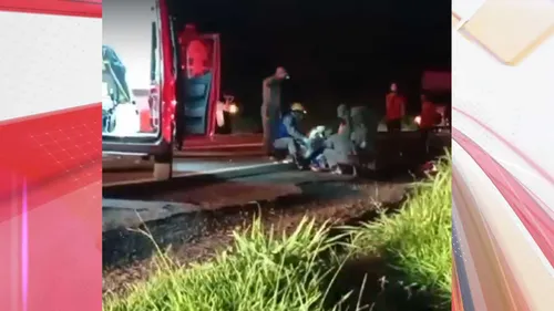 Acidente foi na noite de terça-feira por volta das 20h20