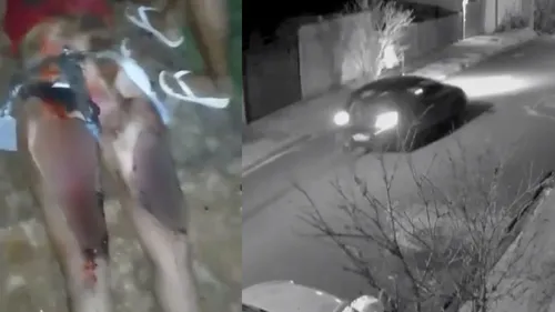 Câmera de segurança flagrou jovem sendo arrastada em Apucarana; vídeo