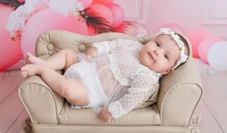 Mavie Gabriely Barbosa, de 4 meses