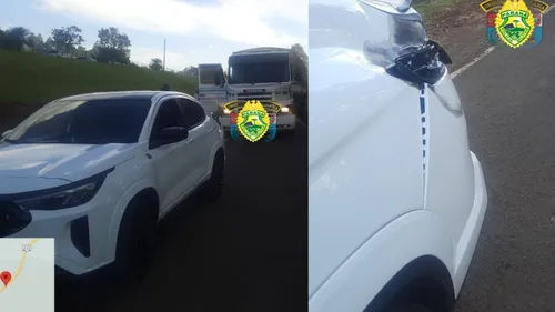Nenhum dos motoristas ficou ferido