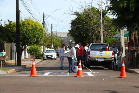 No trecho da Rua Albatroz Real sentido Rua Iratauá, a Rua Jacuguaçu passará a ter novo sentido.