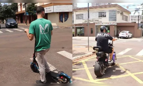 Após acidentes, Arapongas orienta sobre patinetes elétricos e scooters