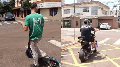 Número de patinetes elétricos e scooters aumentou na cidade