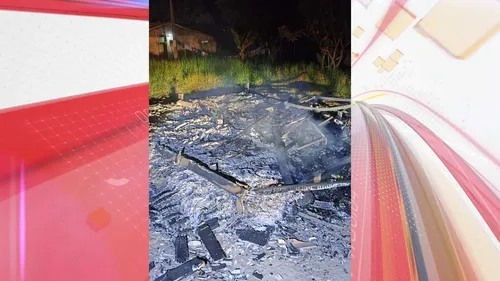 O indigena morreu carbonizado