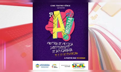 Mostra de Música Independente inicia no Cine Fênix neste sábado (15)