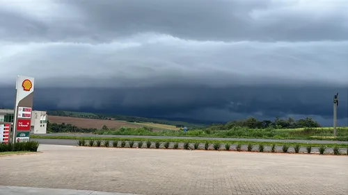 Pancadas de chuva estarão acompanhadas de descargas elétricas