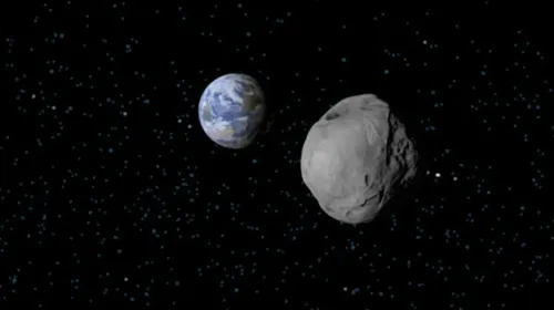 Pesquisadores determinaram a data precisa em que um asteroide, equivalente à potência de 22 bombas atômicas, pode atingir a Terra