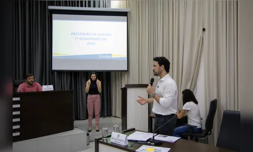 Rodolfo faz prestação de contas na Câmara e revela dívidas herdadas