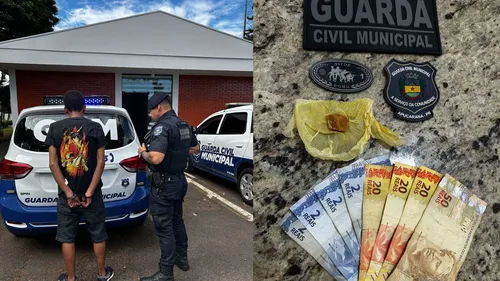 Suspeito de tráfico é preso pela GCM após denúncia em Apucarana