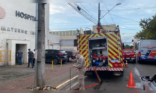 Tenente dos bombeiros dá detalhes sobre incêndio no Materno Infantil