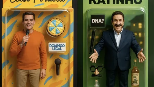 A versão do boneco colecionável é criada com o uso da inteligência artificial