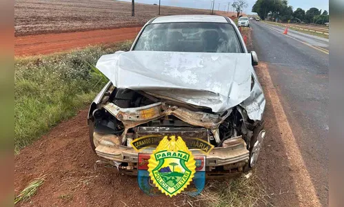 Mulher de 31 anos morre após bater carro contra defensa metálica no PR