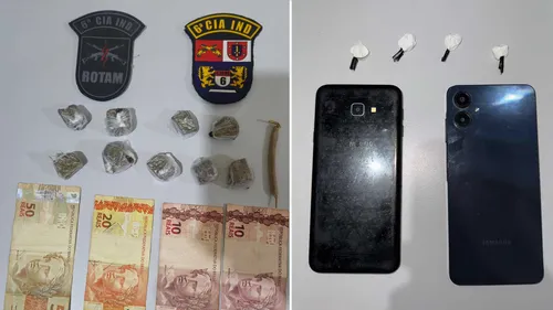 Ação da PM  foi entre a madrugada e a manhã deste sábado (19)