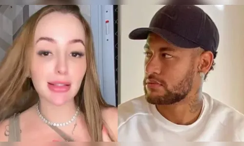 Mulher que teria ficado com Neymar exibe barriga de 