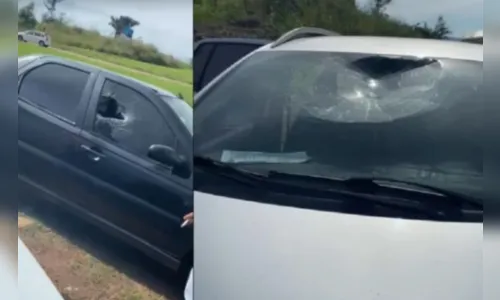 Homem pelado destrói carros em rodovia e acaba preso; saiba mais