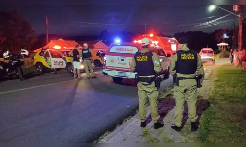 Homem ameaça moradores, ataca PM de folga e é morto a tiros no Paraná