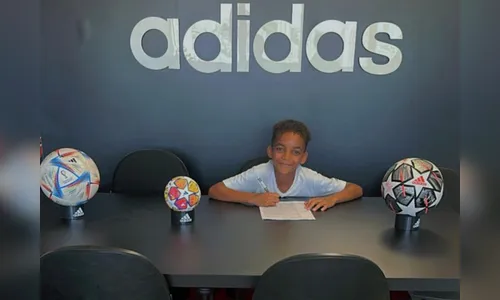 Após um mês no Atlético-MG, garoto de Apucarana assina com a Adidas