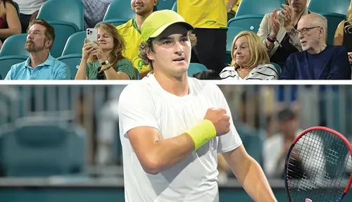 João Fonseca venceu francês no Miami Open