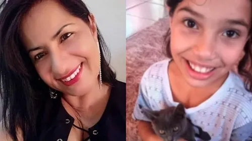 Marley Gomes de Almeida, de 53 anos, e a neta dela, Ana Carolina Almeida Anacleto, de 11, foram mortas