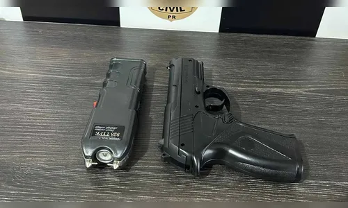 PCPR investiga ameaças e apreende armas de pressão e choque na região