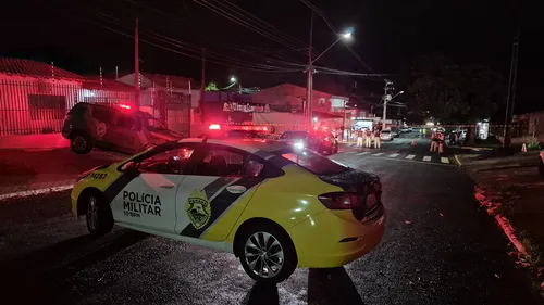 PM cercou avenida Mato Grosso