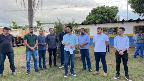 Prefeito anunciou construção de novo pátio de máquinas e abono salarial para motoristas