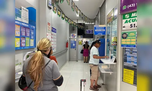 Apucarana e Arapongas somam oito apostas ganhadoras na Mega-Sena