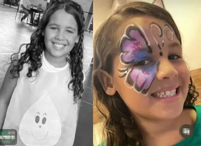 Sarah Raíssa Pereira de Castro, 8 anos