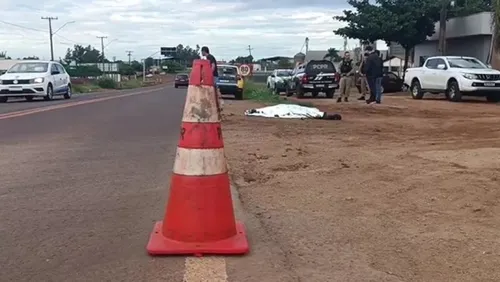 Segundo informações, parte da massa encefálica estava espalhada pelo local