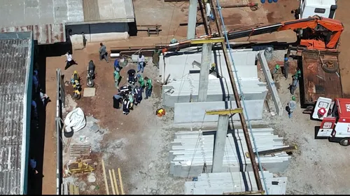 Trabalhador foi socorrido pelo Samu e encaminhado ao Hospital da Providência