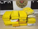 Polícia apreende 21 kg de cocaína após fuga que começou na BR-369