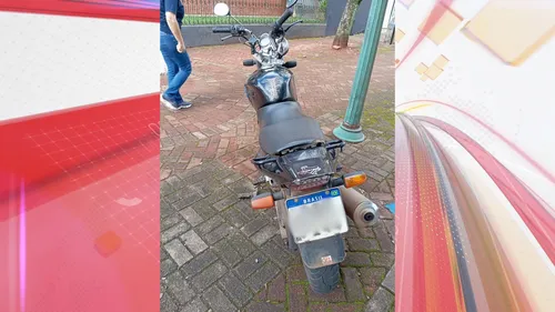 A colisão ocorreu na esquina da Rua Clotário Portugal com a Rua Benjamin Braga Filho