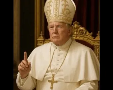 A foto foi divulgada em sua rede Truth Social, sem legenda ou explicações.