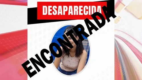 A jovem estava desaparecida desde a noite de quarta-feira