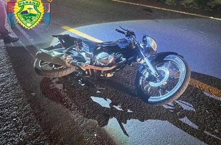 Acidente entre motos em Sabáudia deixa um morto e um ferido grave