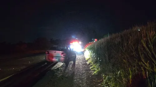 Acidente foi na noite desta terça-feira (13), em Jardim Alegre
