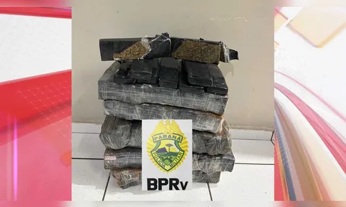 Casal foge da polícia com droga e filhos no carro e acaba preso no PR