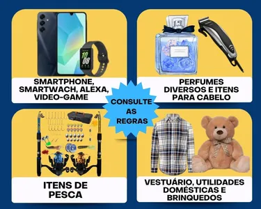 Bazar será feito com produtos doados pela Receita Federal e deve atrair grande público neste sábado (24) e domingo (25)