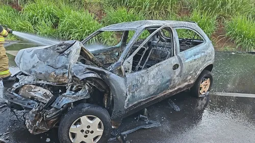 Celta ficou destruído pelas chamas