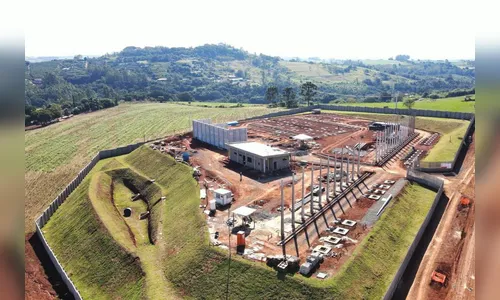 Obras na nova subestação da Copel em Apucarana entram na fase final
