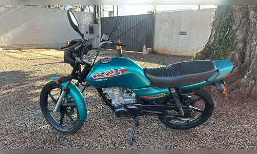 Polícia Militar recupera moto furtada em Sabaúdia