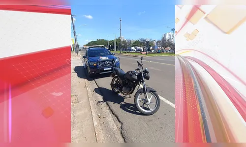 Moto com pendências desde 2011 e chassi riscado é apreendida pela GM