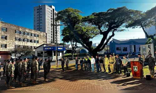 30º BIMec realiza ato de solenidade em homenagem ao Dia da Vitória