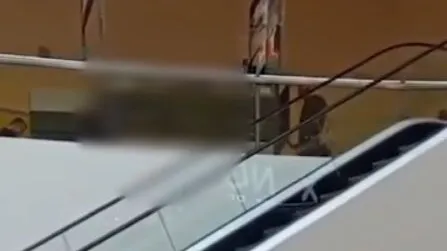 Homem armado com facão destruiu quiosque